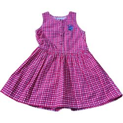 Vintage Red Plaid OshKosh Dress