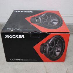New 12” Kicker CompVR Subwoofer
