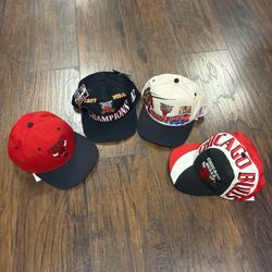 Vintage Chicago Bulls Snapbacks