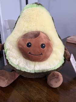 NEW! Avocado Stuffed Plush Toy