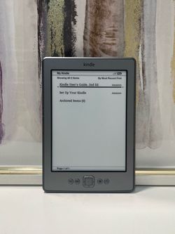 Amazon Kindle 4th Gen Model B00E 6” Wi-Fi 2GB - $19