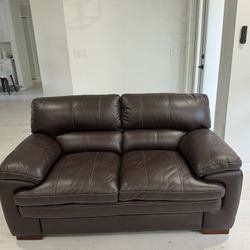 La-Z-Boy Leather Loveseat