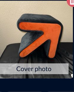 Velvet Upholstered Sofa Stool