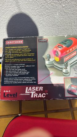 Craftsman 4-in-1 Laser Trac Level