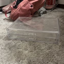 clear storage container
