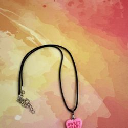 Conversation Heart Necklace 