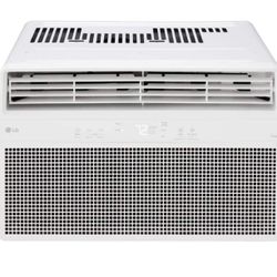 8,000 BTU, 115 Volts, Window Smart Air Conditioner Cools 350 sq. ft. with Remote, WiFi Enabled in White