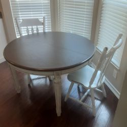 Table - 48" And Four (4) Chairs - Can Deliver For A Small Fee 