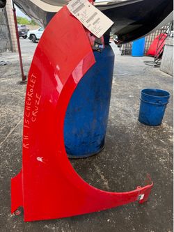2011 - 2016 Chevrolet Cruze Fender passenger Side Red