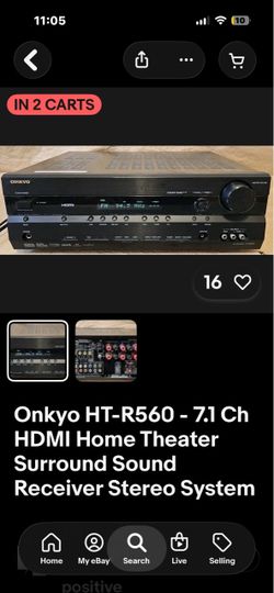 Onkyo HT-R560 - 71 Ch HDMI Home Theater