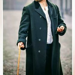 New - Wool Fabric Trench Coat - Unisex