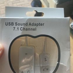 USB Sound Adapter