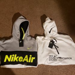 Nike hoodies. Size L Brand New. Both For $80