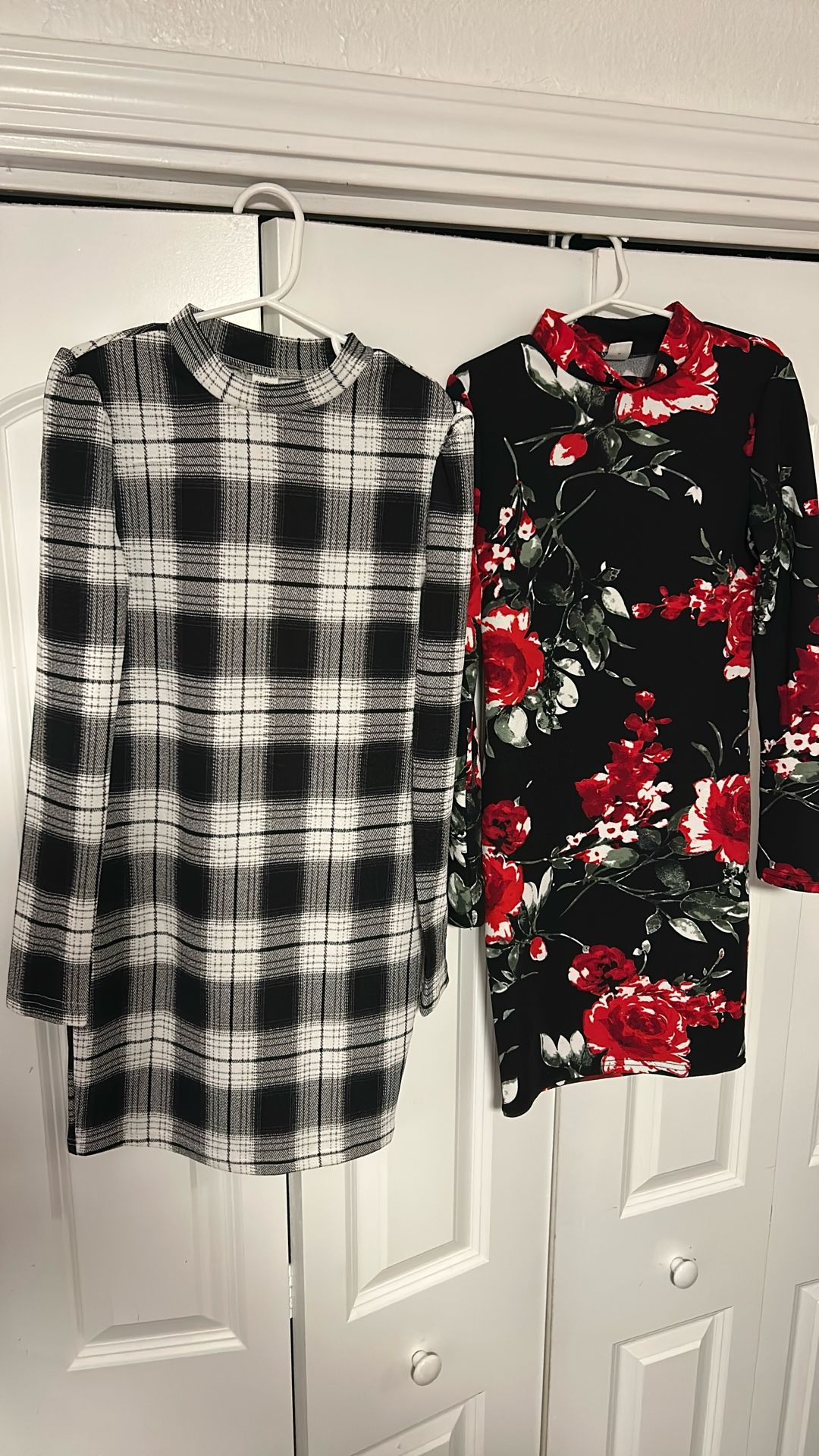 Girls Long Sleeve Christmas Dresses Sz 10