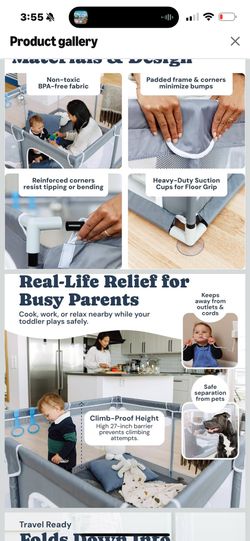 Baby play pen