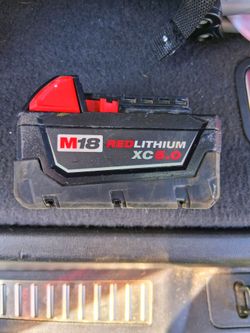 Milwaukee 5.0 Battery
