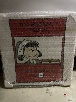 Charlie Brown Canvas Painting