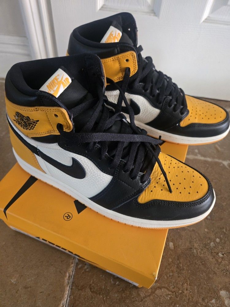 Jordan 1 High Taxi Sz 10 Mens