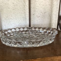 Vintage Fostoria “American” divided dish
