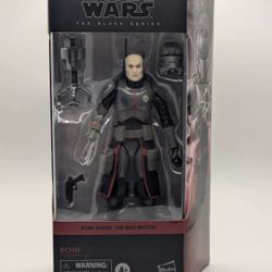 2022 Wave 1 Echo Star Wars The Bad Batch Black Series Action Figure. Near Mint