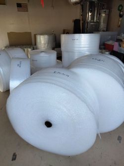 BUBBLE WRAP ----  rolls  12" x 750 ft.long ---- $38