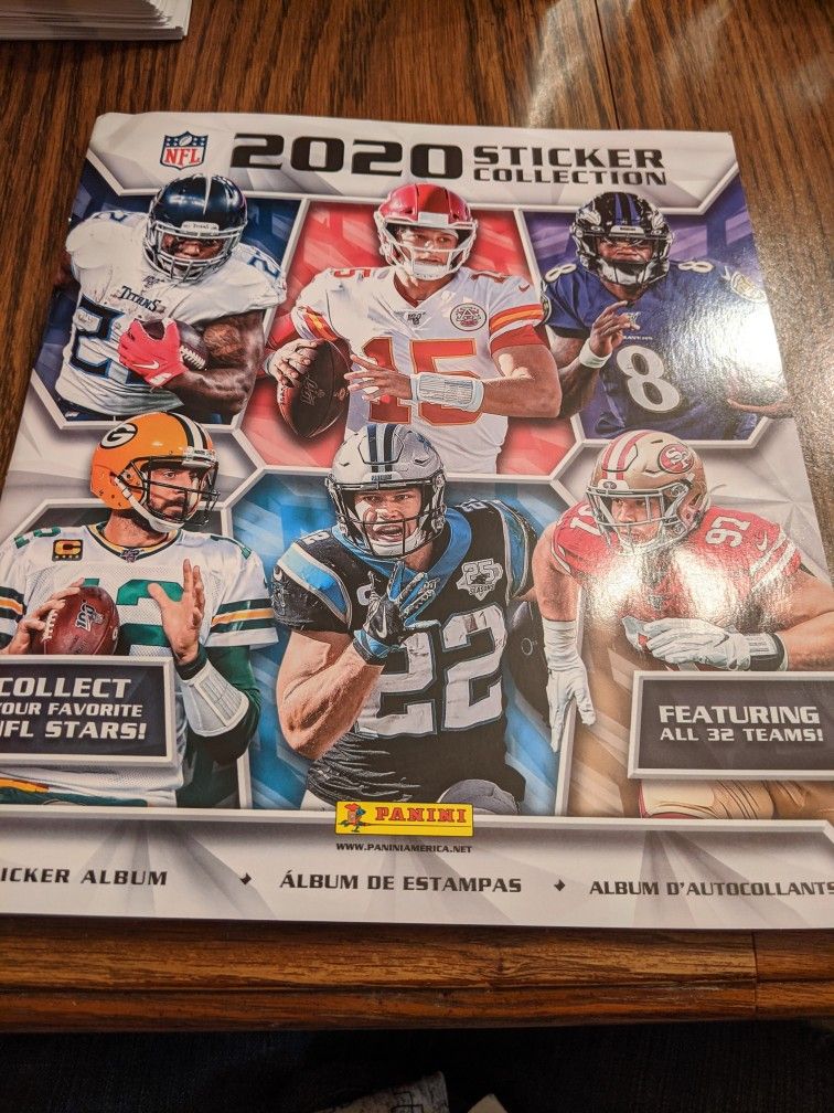 NFL 2020 Sticker Collection