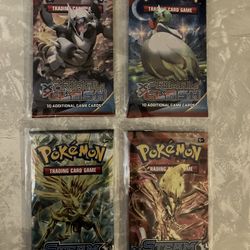 Sealed Pokemon XY Primal Clash, XY Steam Siege.