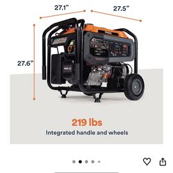 Generac 12,500 Starting Watt Tri-Fuel Portable Generator