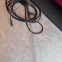 Pressure washer hose and extension - dewalt