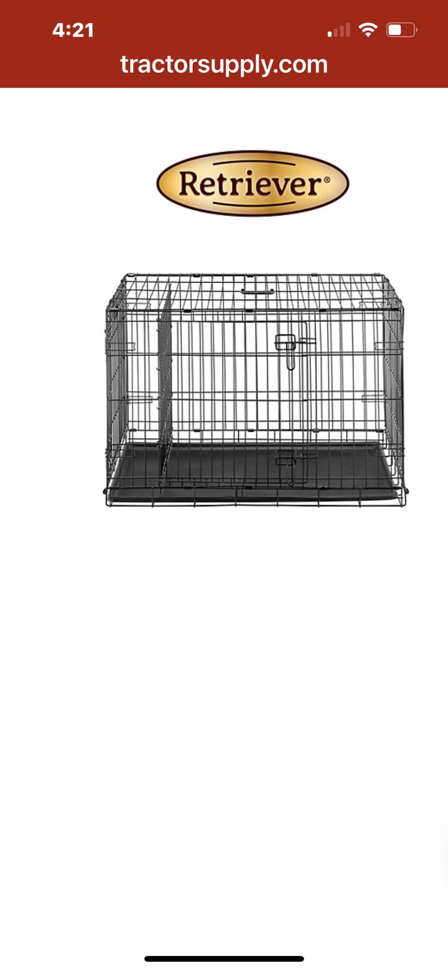 Dog Crate extra Large