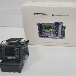 Zoom F6 32 Bit Recorder Like New