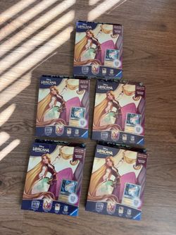 Disney Lorcana Attack Of The Vine Collection Starter Set Rapunzel Edition