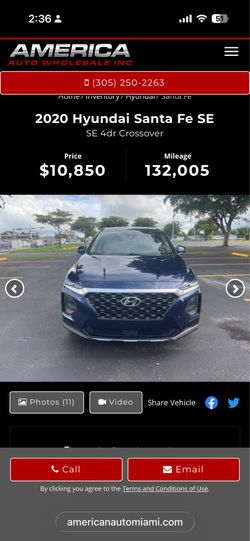 2020 Hyundai Santa FE