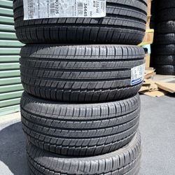 (4) 235/45R18 Michelin Tires 