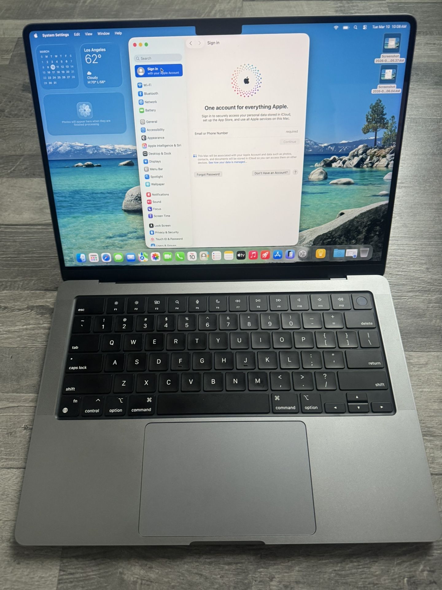 Apple MacBook Pro 14 M1 Pro 16GB 512GB Grey for Sale in Los Angeles, CA ...