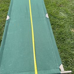 2 Aluminum Army Cots