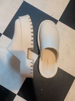 Jeffrey Campbell platform clogs/mules