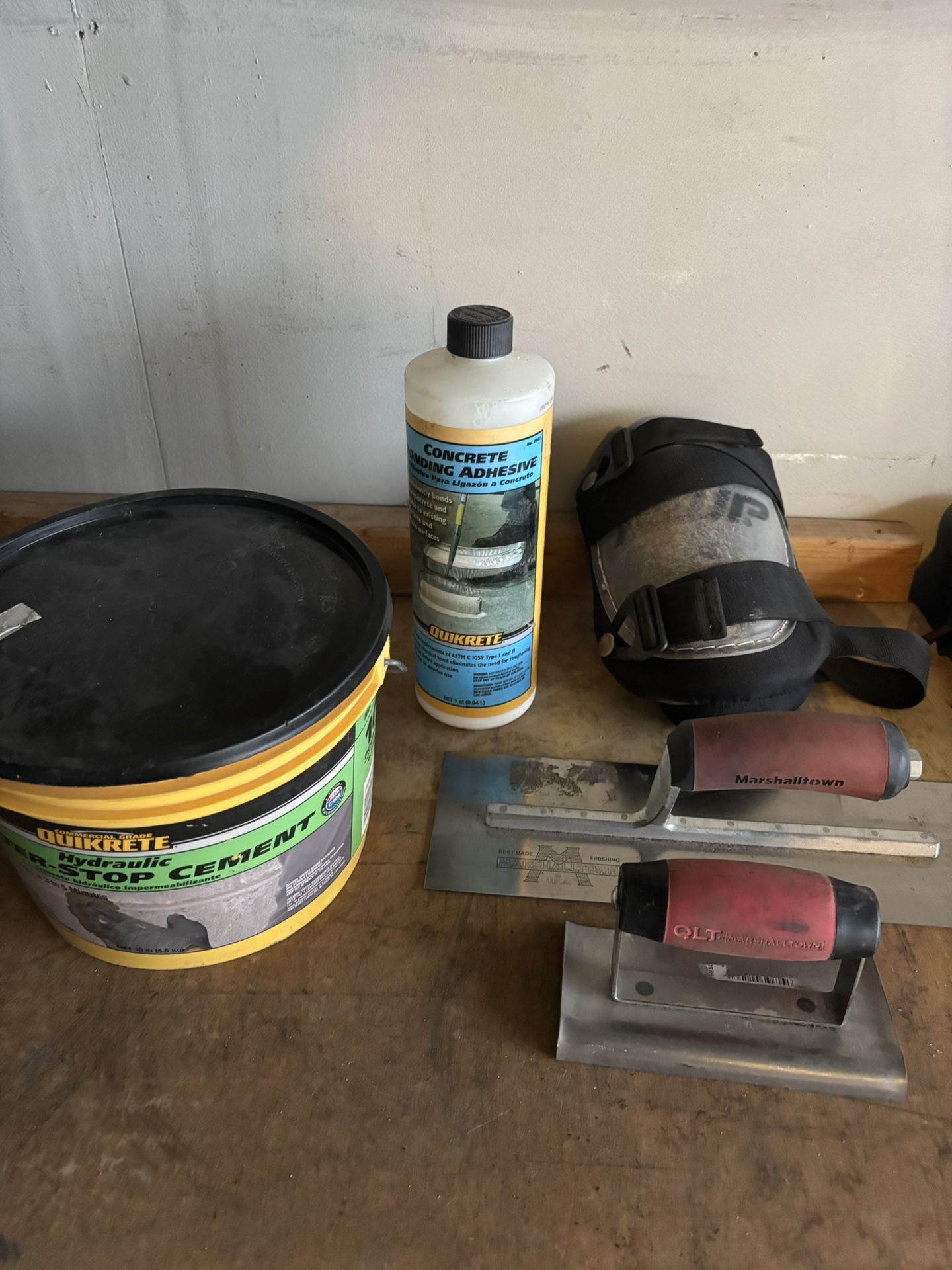 Concrete Kit And Two Marshalltown Trowels