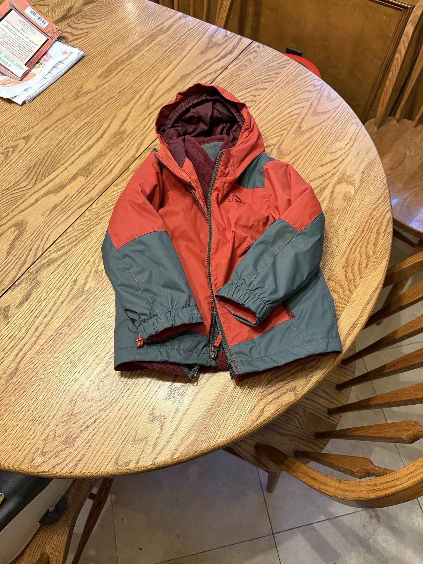 LLBean Kids 3 In 1 Winter Jacket (Boys) 