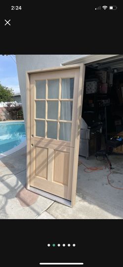 Unfinished Dutch Door