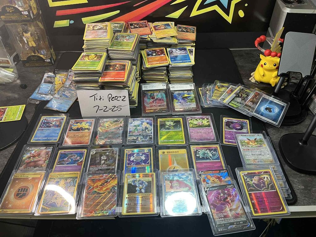 Reverse Holo  And Holo Pokemon Cards 