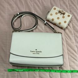 Kate Spade white purse