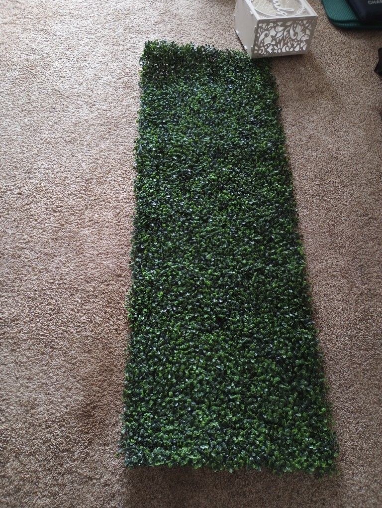 Faux Greenery Panels - Boxwood Mats 20 X 20