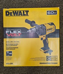 DEWALT
FLEXVOLT 60V MAX Cordless Brushless 1/2 in. Concrete Mud Mixer Drill with E-Clutch (Tool Only)