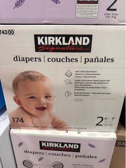 6 Boxes of diapers