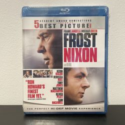Frost Nixon Blu Ray Movie NEW SEALED Ron Howard 2008