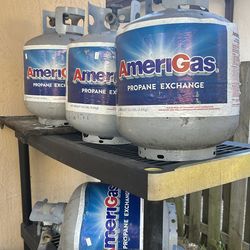 Propane tank (empty) $ 25 each  (4x $80)