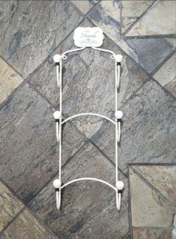 Home interiors bath towel holder