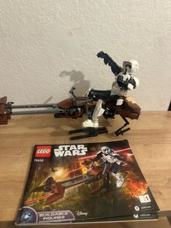 Lego Star Wars Scout Speeder Bike
