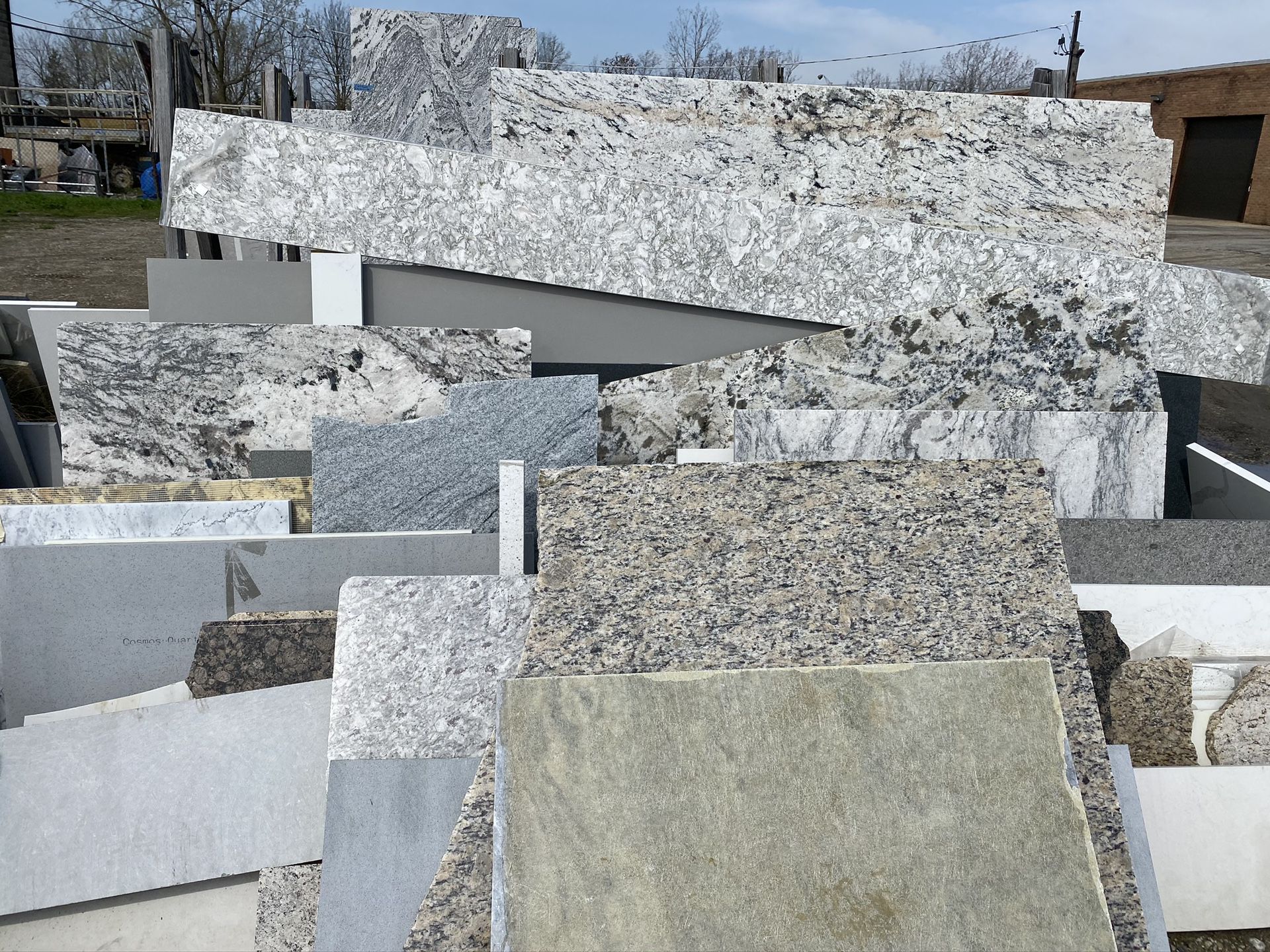Granite, Quartz remnants